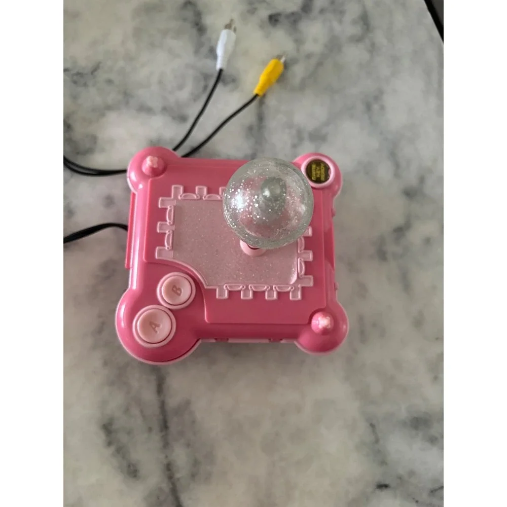 Disney Princess TV Games Jakks Pacific Plug Play Joystick Console Pink Tested